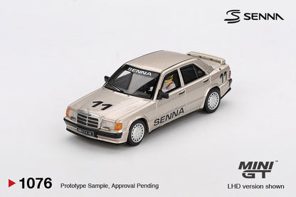 MINI GT 1/64 - Mercedes-Benz 190 E 2.3-16 #11 Ayrton Senna 1984 Nürburgring Race