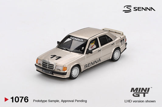 MINI GT 1/64 - Mercedes-Benz 190 E 2.3-16 #11 Ayrton Senna 1984 Nürburgring Race