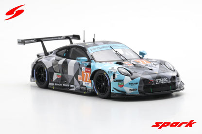 Spark 1/43 Porsche 911 RSR No.77 Dempsey-Proton Racing 2nd LMGTE Am class 24H Le Mans 2020 M. Campbell - R. Pera - C. Ried