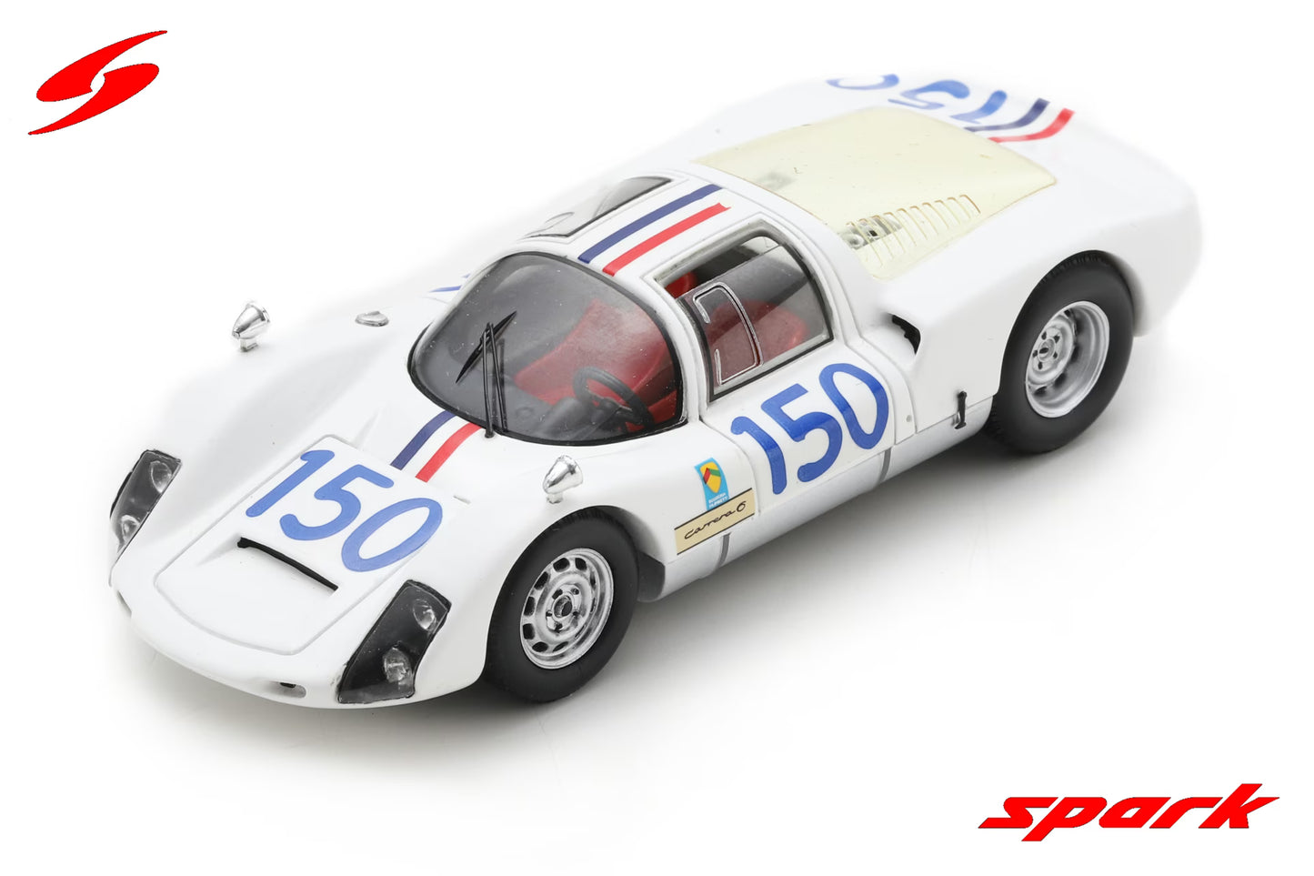 Spark 1/43 Porsche 906 No.150 5th Targa Florio 1966 C. Bourillot - U. Maglioli S9236