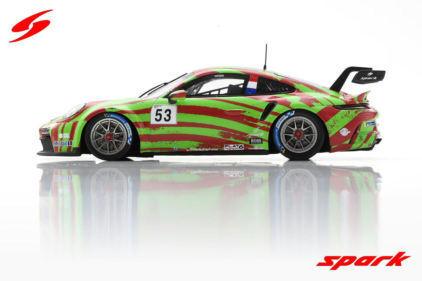 Spark 1/43 Porsche 911 GT3 Cup No.53 Porsche Carrera Cup France Barcelone 2021 Spark Motorsport Arthur Mathieu Limited 300 SF261