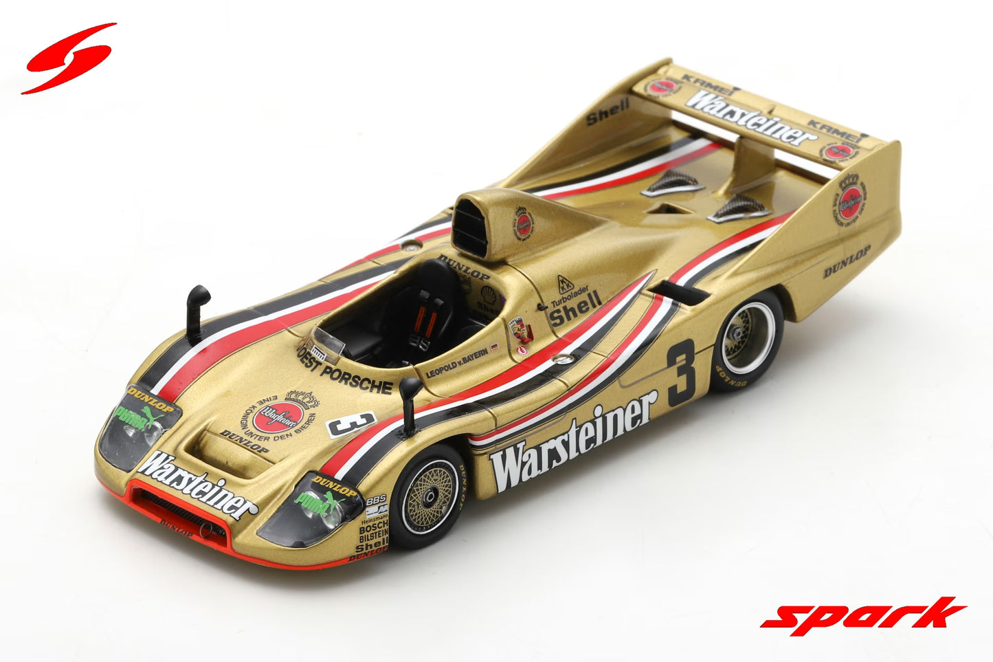 Spark 1/43 Porsche 936/80 No.3 DRM Norisring 1983 Leopold von Bayern Limited 500 SG514