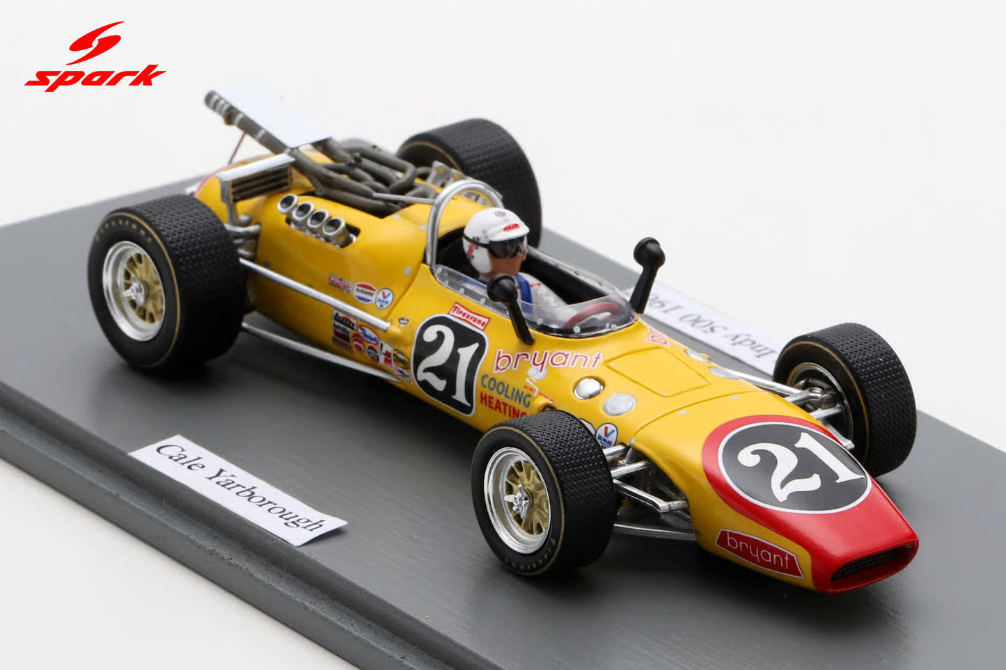 Spark Vollstedt No.21 Indy 500 1967 Cale Yarborough S5768 - 1:43