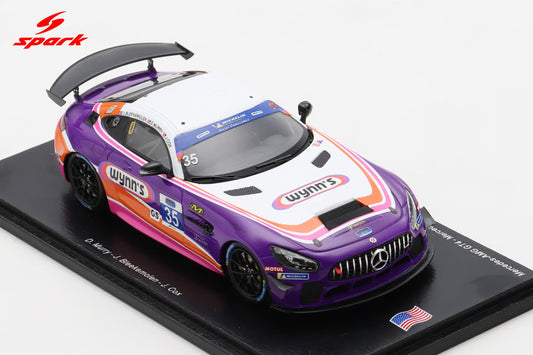 Spark Mercedes-AMG GT4 No.35 Mercedes-AMG Team Riley Motorsports IMSA Michelin Pilot Challenge Winner Watkins Glen 2019 D. Murry - J. Bleekemolen - J. Cox Limited 300 US138 - 1:43