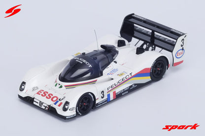 Spark 1/43 Peugeot 905 No.3 Winner 24H Le Mans 1993 E. Hélary - C. Bouchut - G. Brabham 43LM93