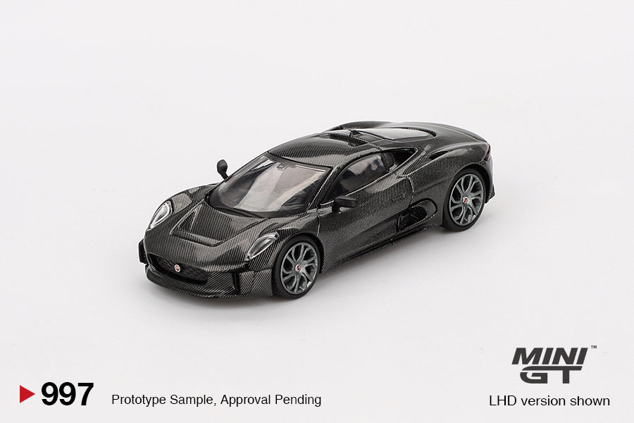 Mini GT #997 - Jaguar C-X75 Test car - 1/64 Scale - Sealed Box) LHD