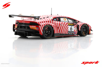 Spark 1/43 Lamborghini Huracán GT3 EVO No.6 Wall Racing 5th Bathurst 12H 2022 T. D'Alberto - D. Wall - A. Deitz - G. Denyer