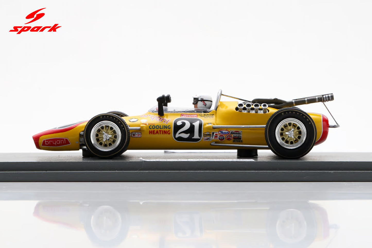 Spark Vollstedt No.21 Indy 500 1967 Cale Yarborough S5768 - 1:43
