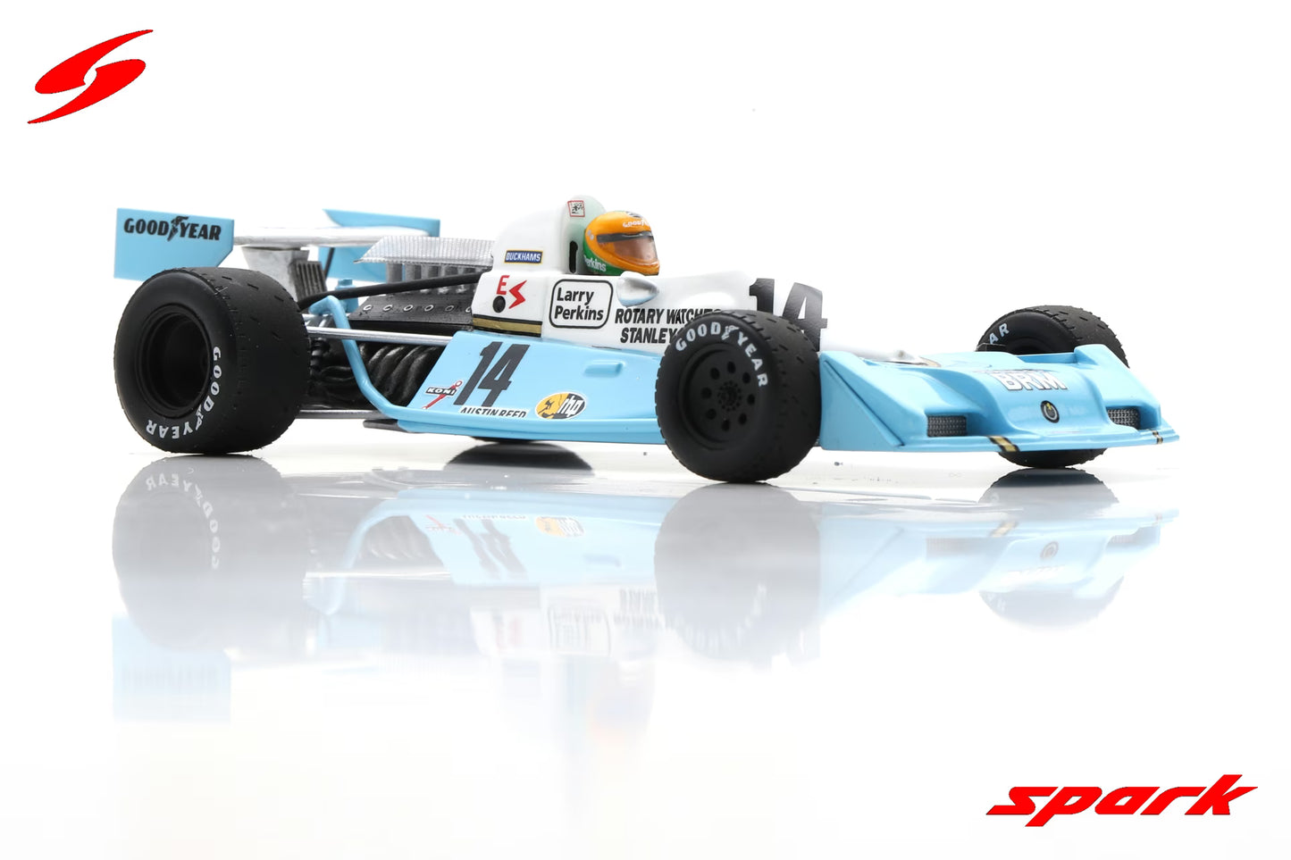 Spark 1/43 BRM P201B No.14 South African GP 1977 Larry Perkins S5709