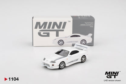 Mini GT No 1104 1/64 Toyota Supra VeilSide Combat V-I White