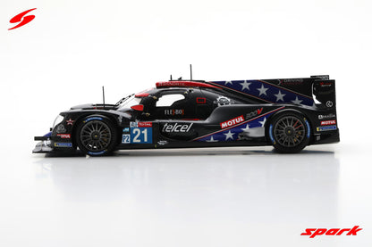Spark 1/43 Oreca 07 - Gibson No.21 DragonSpeed USA 24H Le Mans 2020 T. Buret - J. P. Montoya - M. Rojas S7962