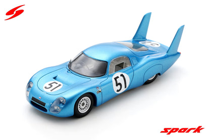 Spark 1/43 CD SP 66 No.51 24H Le Mans 1966 C. Laurent - J-C. Ogier S4595
