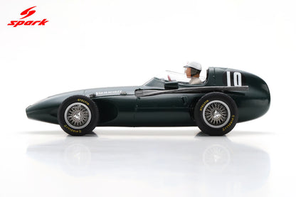 Spark Vanwall VW2 No.10 4th Belgian GP 1956 Harry Schell S7203 - 1:43