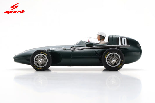 Spark Vanwall VW2 No.10 4th Belgian GP 1956 Harry Schell S7203 - 1:43