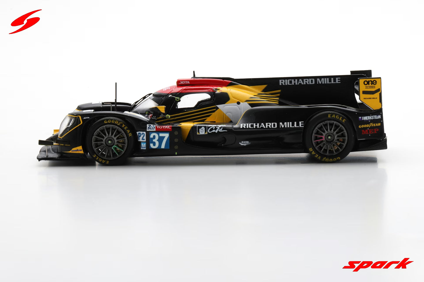 Spark 1/43 Oreca 07 - Gibson No.37 Jackie Chan DC Racing 24H Le Mans 2020 G. Aubry - W. Stevens - H.-P. Tung S7977