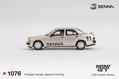 MINI GT 1/64 - Mercedes-Benz 190 E 2.3-16 #11 Ayrton Senna 1984 Nürburgring Race