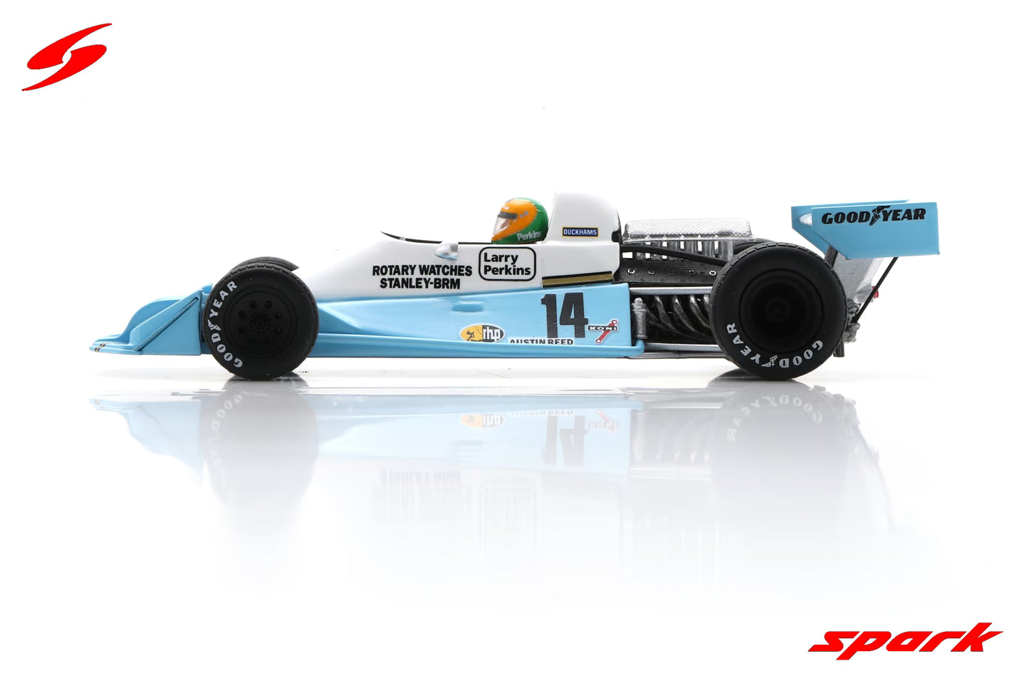Spark 1/43 BRM P201B No.14 South African GP 1977 Larry Perkins S5709