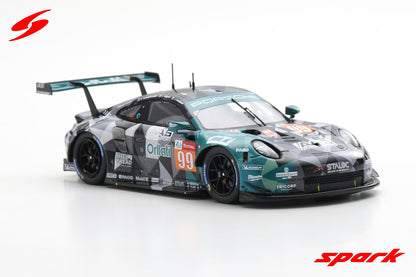 Spark 1/43 Porsche 911 RSR No.99 Dempsey-Proton Racing 24H Le Mans 2020 J. Andlauer - V. Inthraphuvasak - L. Légeret S7996