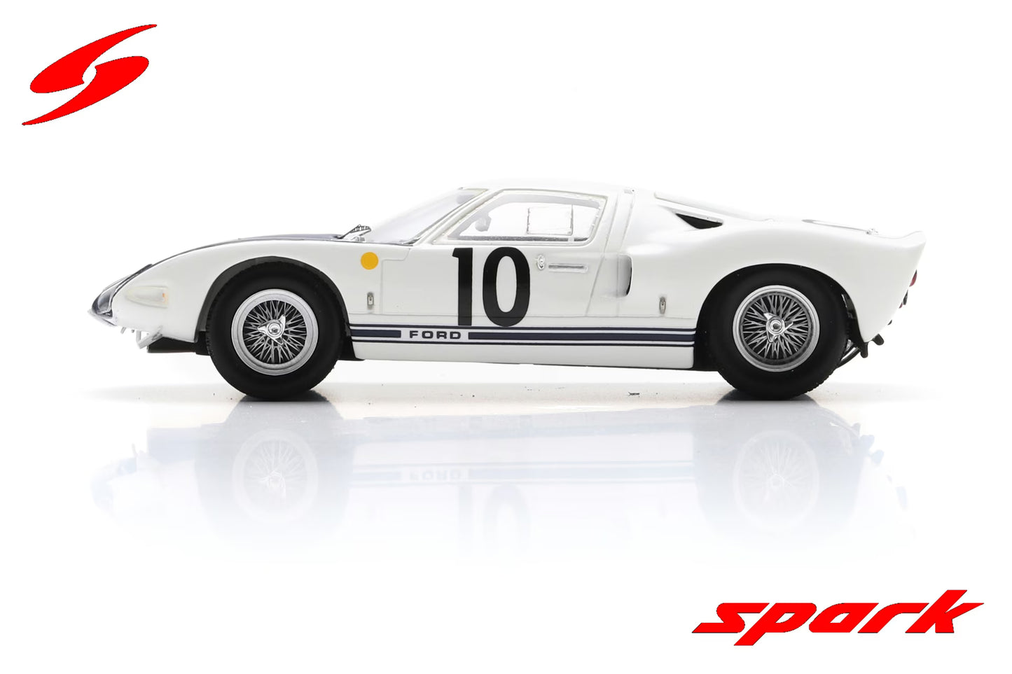 Spark 1/43 Ford GT No.10 24H Le Mans 1964 P. Hill - B. McLaren S4078