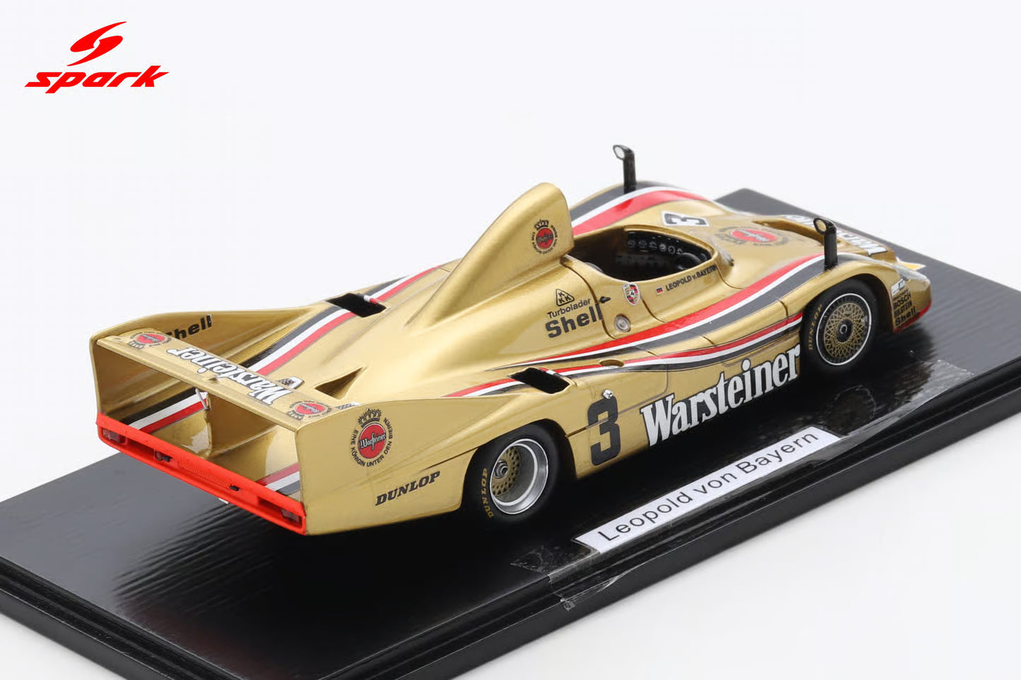 Spark 1/43 Porsche 936/80 No.3 DRM Norisring 1983 Leopold von Bayern Limited 500 SG514