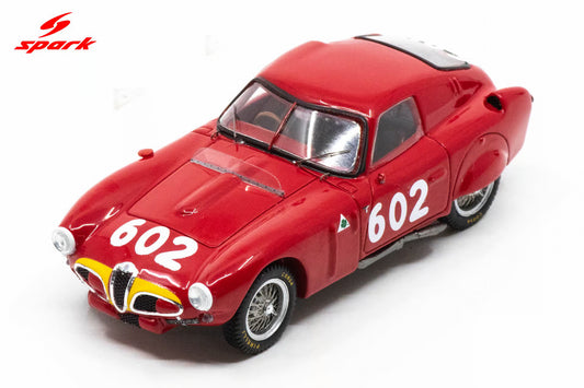 Spark Alfa Romeo 6C 3000CM No.602 2nd Mille Miglia 1953 J. M. Fangio - G. Sala S3681 - 1:43