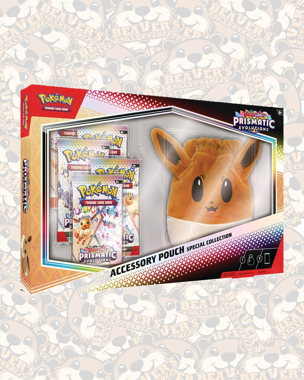 Prismatic Evolutions Accessory Pouch Collection