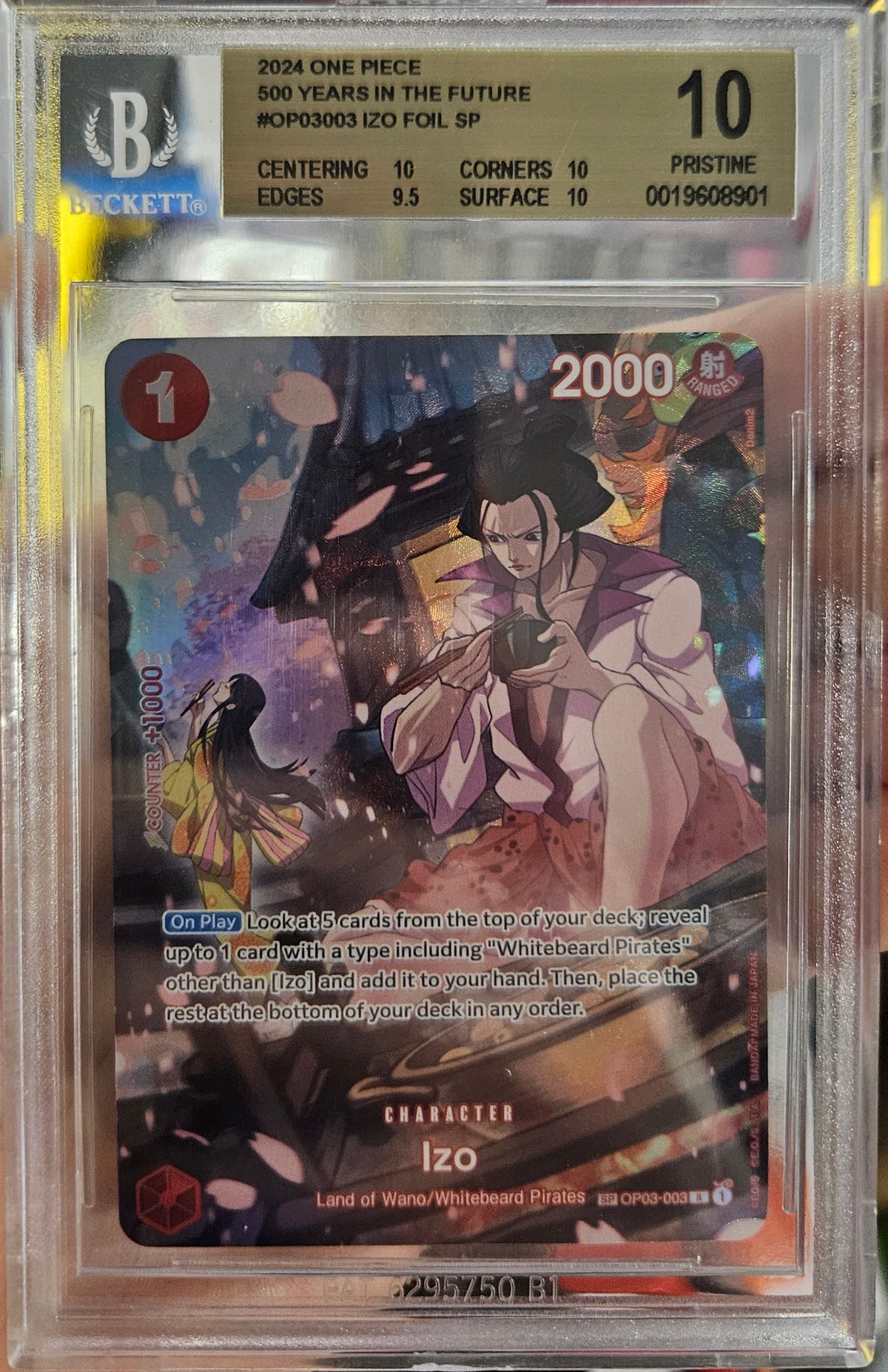 Izo - Beckett 10 - OP03-003 - Rare