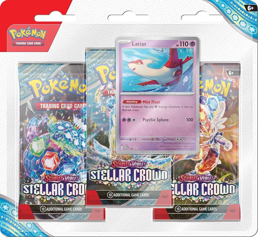 Stellar Crown 3-Pack Blister (Latias)