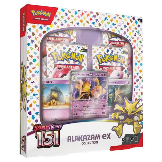 151 Alakazam ex Collection Box