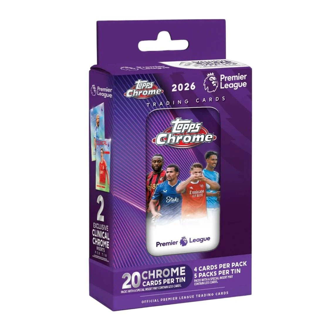 Topps Chrome Premier League Tin 2026